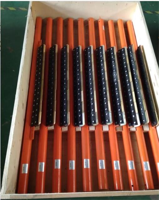 Split Type Heat Resistant Secondary Tungsten Carbide Belt Cleaner Blade