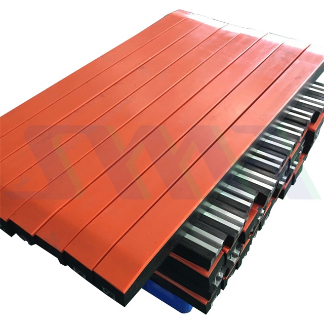 Durable Shock Absorbing Rubber Impact Bars for Conveyor System