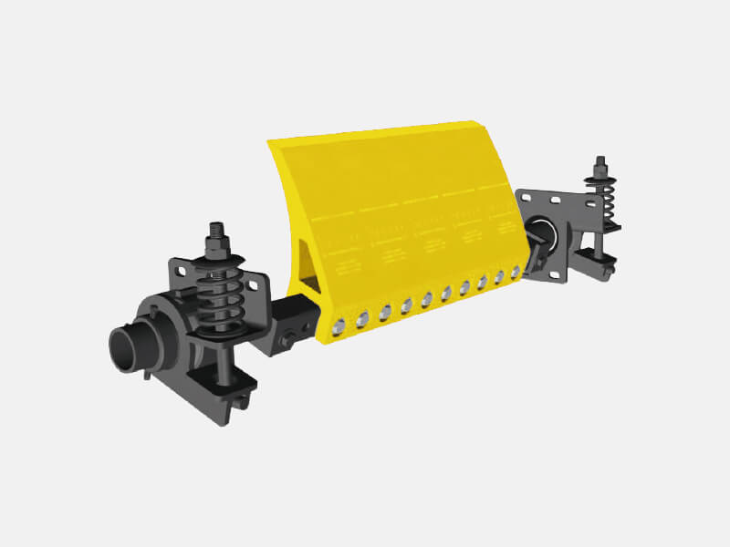 Easy Install Effective MHD Type Primary Belt Cleaner/Scraper with Polyurethane Blade in Mining